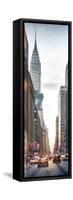 Instants of NY Series - Vertical Panoramic-Philippe Hugonnard-Framed Stretched Canvas