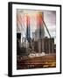 Instants of NY Series - View of Brooklyn Bridge with the One World Trade Center-Philippe Hugonnard-Framed Photographic Print