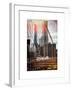 Instants of NY Series - View of Brooklyn Bridge with the One World Trade Center-Philippe Hugonnard-Framed Art Print