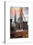 Instants of NY Series - View of Brooklyn Bridge with the One World Trade Center-Philippe Hugonnard-Stretched Canvas