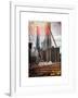 Instants of NY Series - View of Brooklyn Bridge with the One World Trade Center-Philippe Hugonnard-Framed Art Print