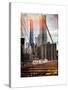 Instants of NY Series - View of Brooklyn Bridge with the One World Trade Center-Philippe Hugonnard-Stretched Canvas