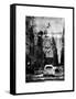 Instants of NY Series - View of Buildings in Manhattan in the Snow with NYPD Car-Philippe Hugonnard-Framed Stretched Canvas