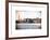 Instants of NY Series - View of Manhattan with the Empire State Building and Chrysler Building-Philippe Hugonnard-Framed Art Print