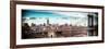 Instants of NY Series - View of Midtown NYC with Manhattan Bridge and Empire State Building-Philippe Hugonnard-Framed Photographic Print