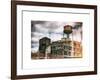Instants of NY Series - Water Tank on a Disinfected Plant-Philippe Hugonnard-Framed Art Print