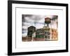 Instants of NY Series - Water Tank on a Disinfected Plant-Philippe Hugonnard-Framed Art Print