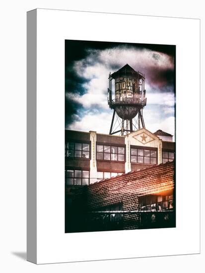 Instants of NY Series - Water Tank on a Former Factory-Philippe Hugonnard-Stretched Canvas