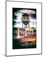 Instants of NY Series - Water Tank on a Former Factory-Philippe Hugonnard-Mounted Art Print