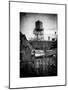 Instants of NY Series - Water Tank on the Roof of Buildings in Manhattan in Winter-Philippe Hugonnard-Mounted Art Print