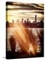 Instants of NY Series - Wild to Manhattan with the One World Trade Center at Sunset-Philippe Hugonnard-Stretched Canvas