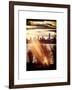 Instants of NY Series - Wild to Manhattan with the One World Trade Center at Sunset-Philippe Hugonnard-Framed Art Print