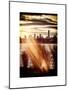 Instants of NY Series - Wild to Manhattan with the One World Trade Center at Sunset-Philippe Hugonnard-Mounted Art Print