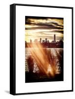 Instants of NY Series - Wild to Manhattan with the One World Trade Center at Sunset-Philippe Hugonnard-Framed Stretched Canvas