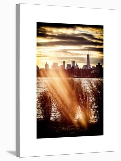 Instants of NY Series - Wild to Manhattan with the One World Trade Center at Sunset-Philippe Hugonnard-Stretched Canvas