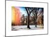 Instants of NY Series - Winter Snow in Central Park-Philippe Hugonnard-Mounted Art Print