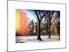 Instants of NY Series - Winter Snow in Central Park-Philippe Hugonnard-Mounted Art Print