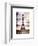 Instants of Paris Series - Eiffel Tower, Paris, France - White Frame and Full Format-Philippe Hugonnard-Framed Art Print