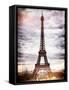 Instants of Paris Series - Eiffel Tower, Paris, France-Philippe Hugonnard-Framed Stretched Canvas