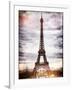 Instants of Paris Series - Eiffel Tower, Paris, France-Philippe Hugonnard-Framed Art Print