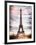 Instants of Paris Series - Eiffel Tower, Paris, France-Philippe Hugonnard-Framed Art Print