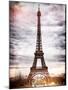 Instants of Paris Series - Eiffel Tower, Paris, France-Philippe Hugonnard-Mounted Art Print