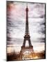 Instants of Paris Series - Eiffel Tower, Paris, France-Philippe Hugonnard-Mounted Art Print