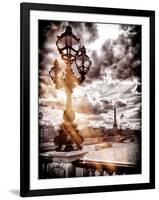 Instants of Series - Alexander III and Eiffel Tower - Paris, France-Philippe Hugonnard-Framed Photographic Print
