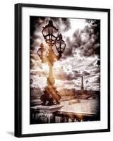 Instants of Series - Alexander III and Eiffel Tower - Paris, France-Philippe Hugonnard-Framed Photographic Print