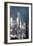 Instants of Series - Art Deco Architecture of Miami Beach - The Esplendor Hotel Breakwater-Philippe Hugonnard-Framed Photographic Print