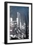 Instants of Series - Art Deco Architecture of Miami Beach - The Esplendor Hotel Breakwater-Philippe Hugonnard-Framed Photographic Print