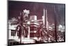 Instants of Series - Art Deco Architecture of Miami Beach - The Esplendor Hotel Breakwater-Philippe Hugonnard-Mounted Photographic Print
