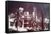 Instants of Series - Art Deco Architecture of Miami Beach - The Esplendor Hotel Breakwater-Philippe Hugonnard-Framed Stretched Canvas