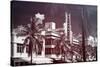 Instants of Series - Art Deco Architecture of Miami Beach - The Esplendor Hotel Breakwater-Philippe Hugonnard-Stretched Canvas