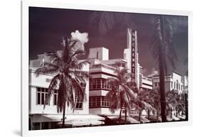 Instants of Series - Art Deco Architecture of Miami Beach - The Esplendor Hotel Breakwater-Philippe Hugonnard-Framed Photographic Print