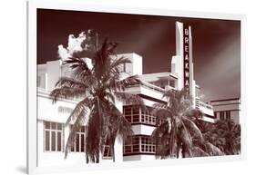 Instants of Series - Art Deco Architecture of Miami Beach - The Esplendor Hotel Breakwater-Philippe Hugonnard-Framed Photographic Print