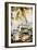 Instants of Series - Classic Antique Car of Art Deco District - Ocean Drive - Miami Beach-Philippe Hugonnard-Framed Premium Photographic Print