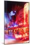 Instants of Series - Colorful Street Life at Night - Ocean Drive - Miami-Philippe Hugonnard-Mounted Photographic Print