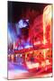 Instants of Series - Colorful Street Life at Night - Ocean Drive - Miami-Philippe Hugonnard-Mounted Photographic Print