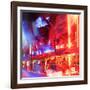 Instants of Series - Colorful Street Life at Night - Ocean Drive - Miami-Philippe Hugonnard-Framed Photographic Print