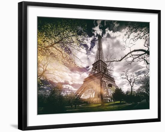 Instants of Series - Eiffel Tower - Paris, France-Philippe Hugonnard-Framed Photographic Print