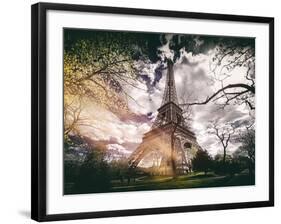 Instants of Series - Eiffel Tower - Paris, France-Philippe Hugonnard-Framed Photographic Print