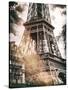 Instants of Series - Eiffel Tower - Paris, France-Philippe Hugonnard-Stretched Canvas