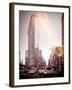 Instants of Series -Flatiron Building and Yellow Cabs - Manhattan, New York, USA-Philippe Hugonnard-Framed Photographic Print