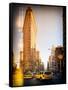 Instants of Series -Flatiron Building and Yellow Cabs - Manhattan, New York, USA-Philippe Hugonnard-Framed Stretched Canvas