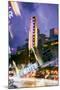 Instants of Series - Miami Beach Art Deco District - The Breakwater Hotel South Beach - Florida-Philippe Hugonnard-Mounted Photographic Print