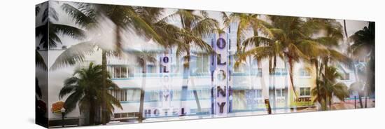 Instants of Series - Ocean Drive - Miami Beach - Florida - USA-Philippe Hugonnard-Stretched Canvas