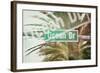 Instants of Series - Ocean Drive Sign - Miami Beach - Florida - USA-Philippe Hugonnard-Framed Photographic Print