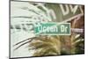 Instants of Series - Ocean Drive Sign - Miami Beach - Florida - USA-Philippe Hugonnard-Mounted Photographic Print