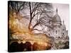 Instants of Series - Sacre-Cœur Basilica - Paris, France-Philippe Hugonnard-Stretched Canvas